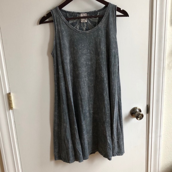 Gray summer rag dress - Picture 1 of 6